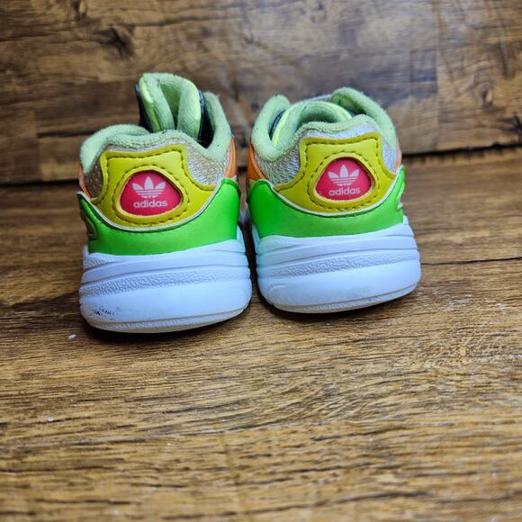 Adidas Yung 96d Multicolor Slip on Sneaker sz 6 kids - Picture 7 of 10